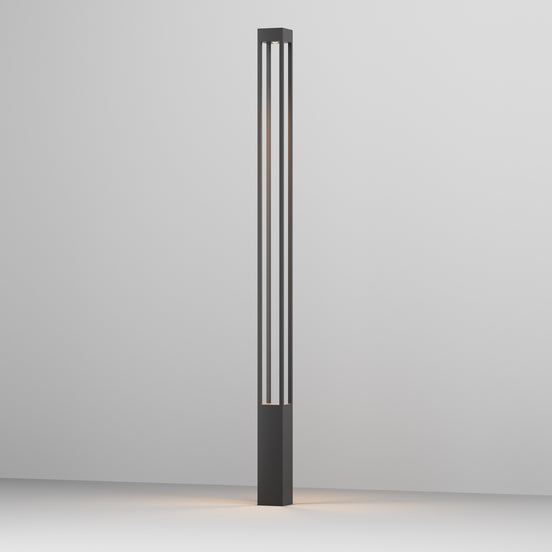 Maytoni Stâlp de grădină negru Elbe 200Hx11 cm