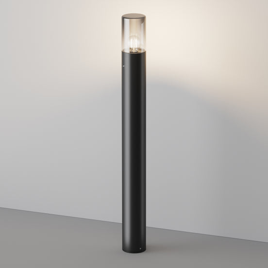 Maytoni Stâlp de grădină negru Amas H 80cm, Ø8cm