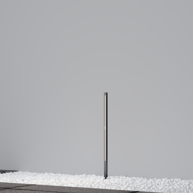 Maytoni Stâlp de grădină negru Pole 80Hx2,5 cm