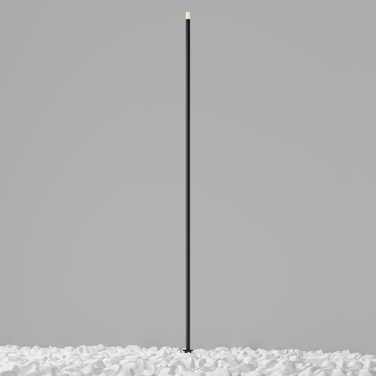 Maytoni Stâlp de grădină negru Spear Ø1cm, H80cm