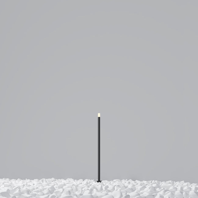 Maytoni Stâlp de grădină negru Spear Ø1cm, H30cm