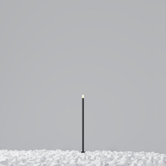 Maytoni Stâlp de grădină negru Spear Ø1cm, H30cm