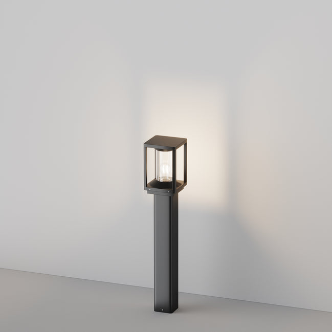 Maytoni Stâlp de grădină negru Cell 75Hx14,5 cm