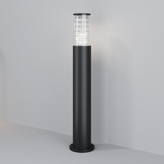 Maytoni Stâlp de grădină negru Bronx Ø15,5cm, H79,6cm