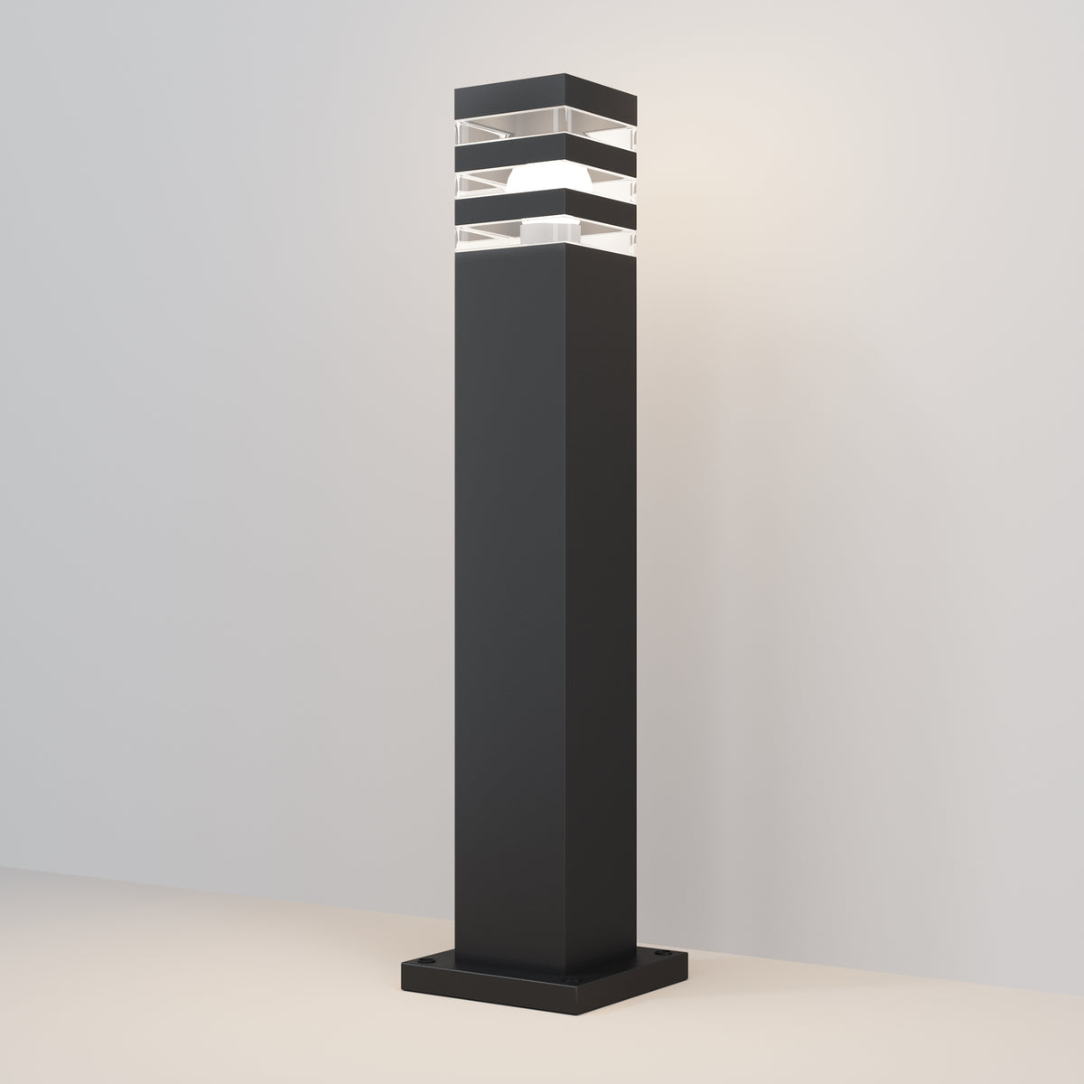 Maytoni Stâlp de grădină gri Unter den Linden 61Hx14 cm