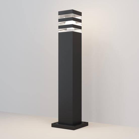 Maytoni Stâlp de grădină gri Unter den Linden 61Hx14 cm