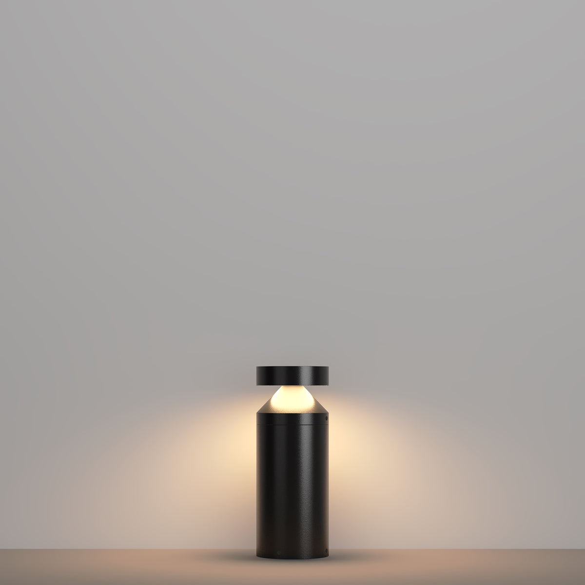 Maytoni Stâlp de grădină negru Olten Ø12cm, H 30cm