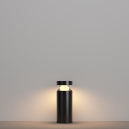 Maytoni Stâlp de grădină negru Olten Ø12cm, H 30cm