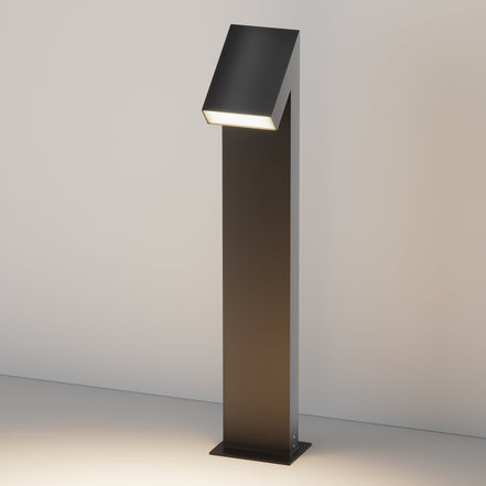Maytoni Stâlp de grădină negru Guss 90Hx20 cm