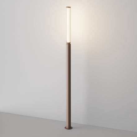 Maytoni Stâlp de grădină maro Lit  Ø7,5cm, H 198,6cm