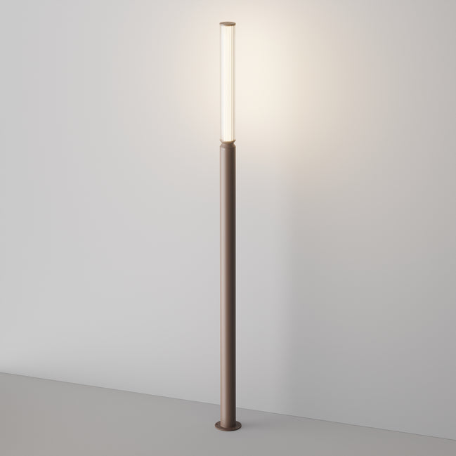 Maytoni Stâlp de grădină maro Lit  Ø7,5cm, H 198,6cm