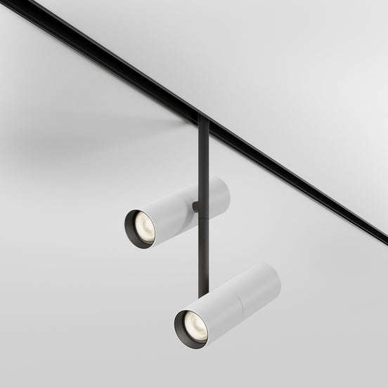 Corp de iluminat pe șină TR005-2-2X12W3K-BW
