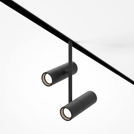 Corp de iluminat pe șină TR005-2-2X12W3K-B