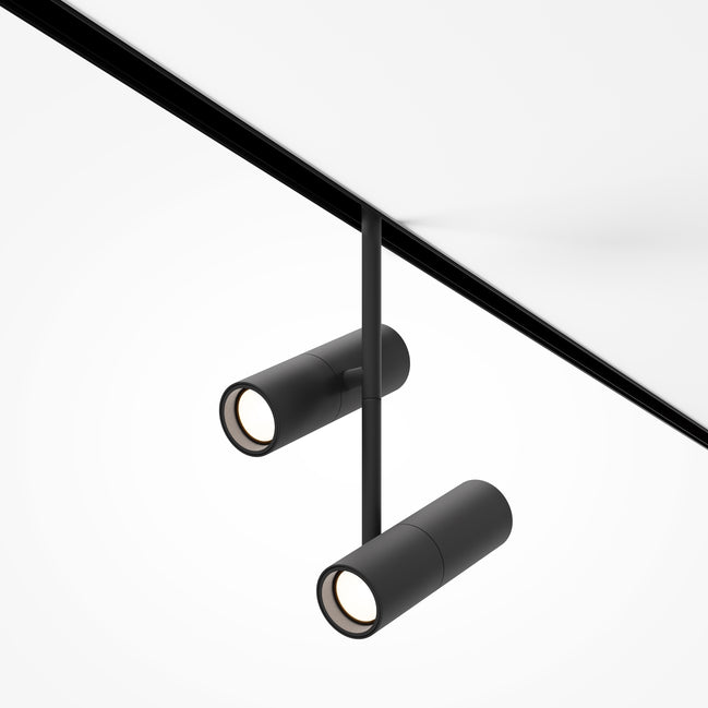 Corp de iluminat pe șină TR005-2-2X12W3K-B