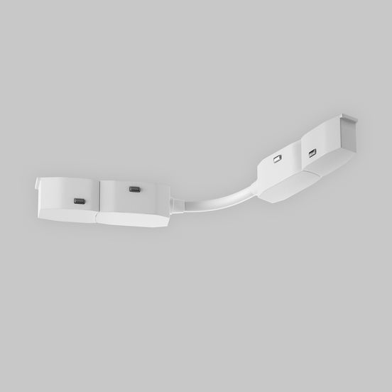 Conector de putere radius TRA034CS-W-DE