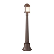 Maytoni Stâlp de grădină maro Salamanca 105Hx22,5x17,7Ø cm