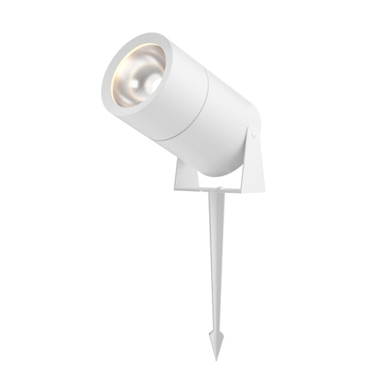Maytoni spot exterior alb Bern Ø10,8cm, L 16,8cm