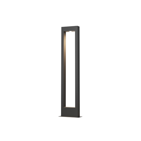 Maytoni Stâlp de grădină negru Bonn 100Hx20 cm