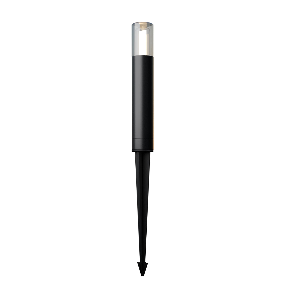 Maytoni Stâlp de grădină negru Glide  Ø4cm, H 46cm