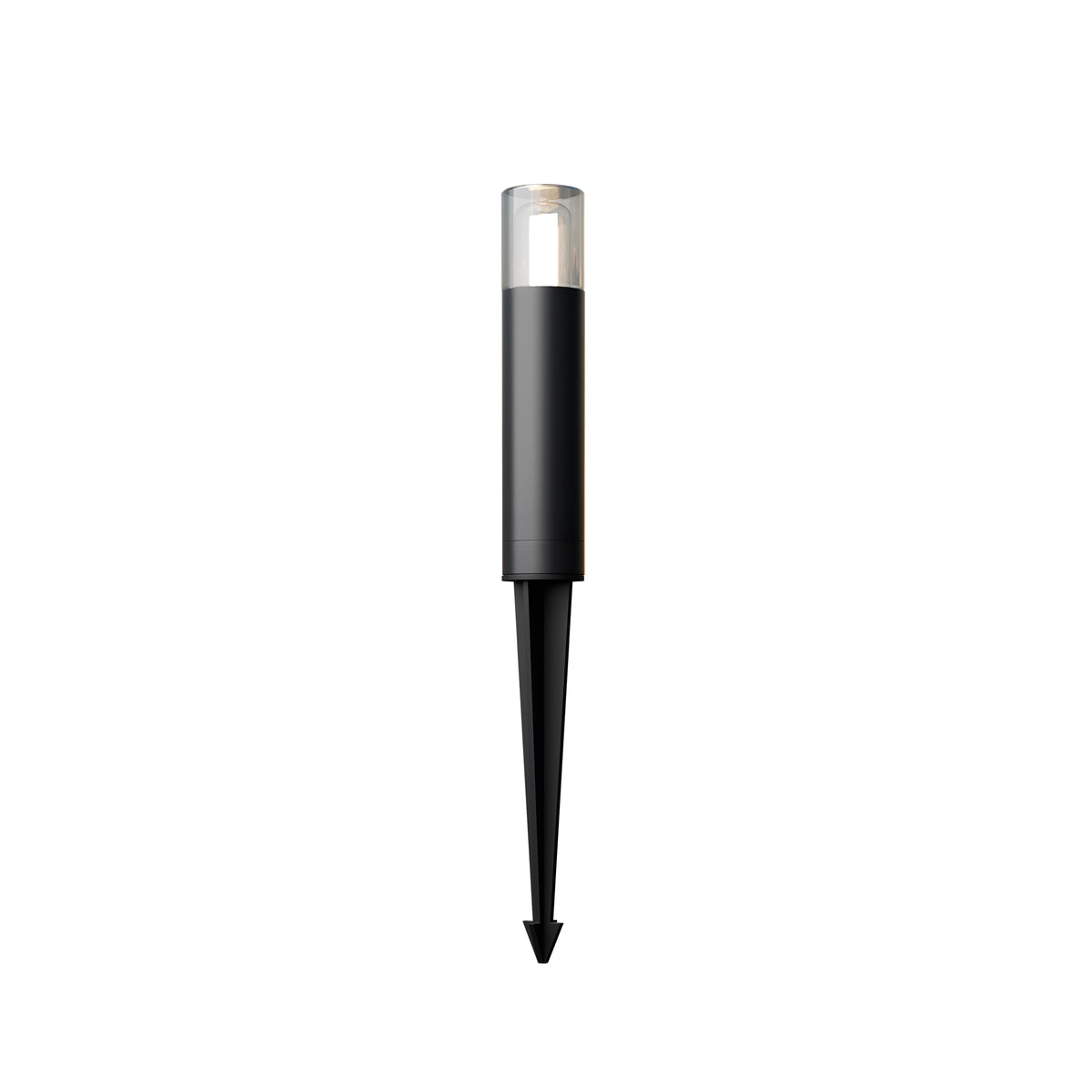 Maytoni Stâlp de grădină negru Glide  Ø4cm, H 37cm