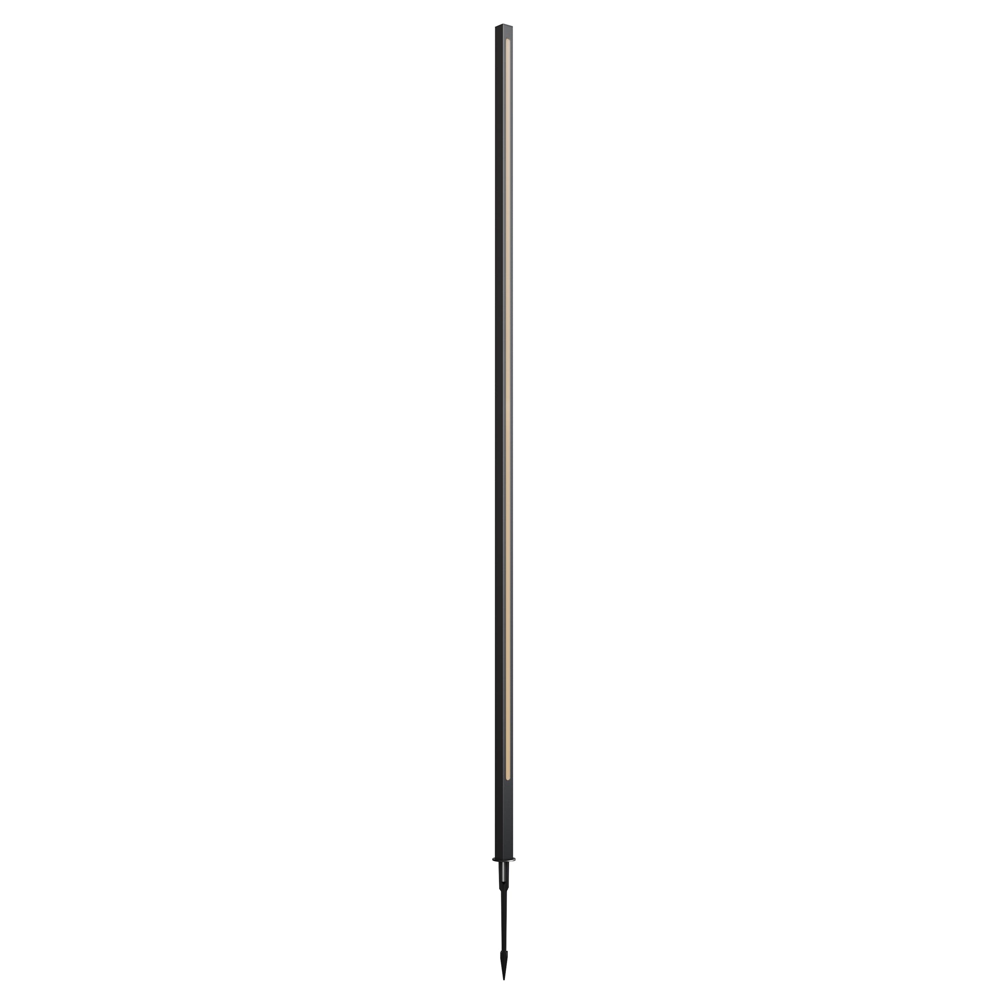 Maytoni Stâlp de grădină negru Pole 160Hx2,5 cm