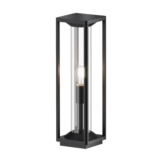 Maytoni Stâlp de grădină negru Cell 50Hx14,5 cm
