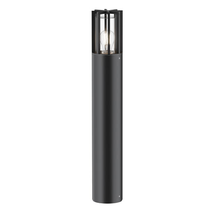 Maytoni Stâlp de grădină negru Barrel H 75cm, Ø12cm