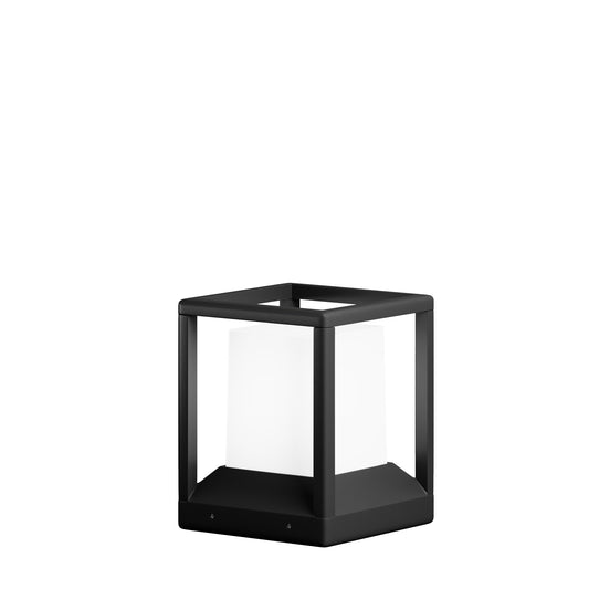 Maytoni Stâlp de grădină negru Trim 21Hx17 cm