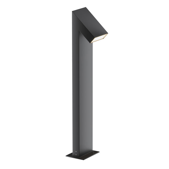 Maytoni Stâlp de grădină negru Guss 90Hx20 cm