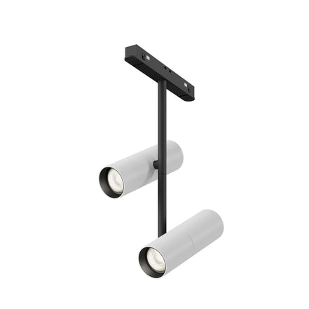 Corp de iluminat pe șină TR005-4-2X12W-DS-BW
