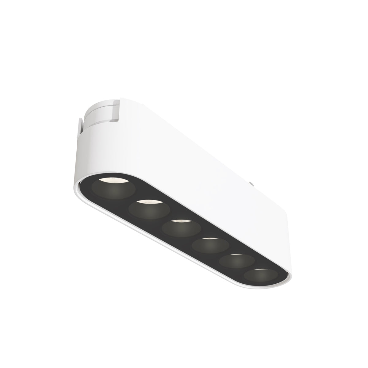 Corp de iluminat pe șină TR082-1-6W4K-M-W