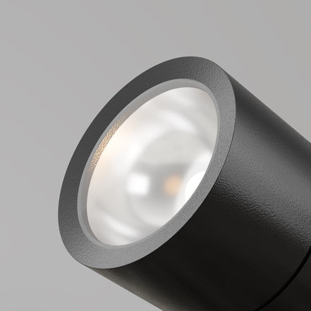 Maytoni spot exterior negru Bern Ø10,8cm, L 16,8cm