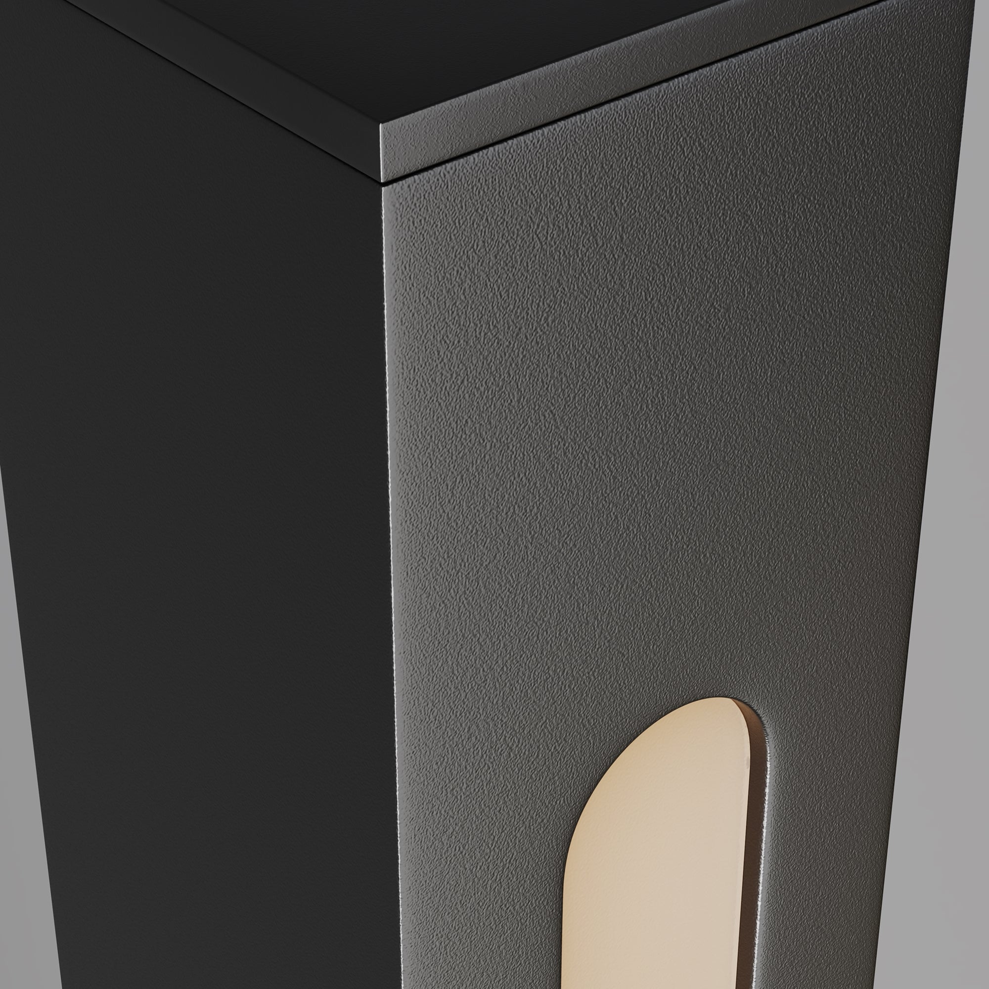 Maytoni Stâlp de grădină negru Pole 160Hx2,5 cm