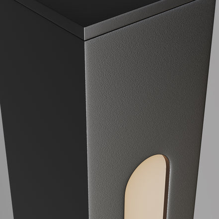 Maytoni Stâlp de grădină negru Pole 160Hx2,5 cm