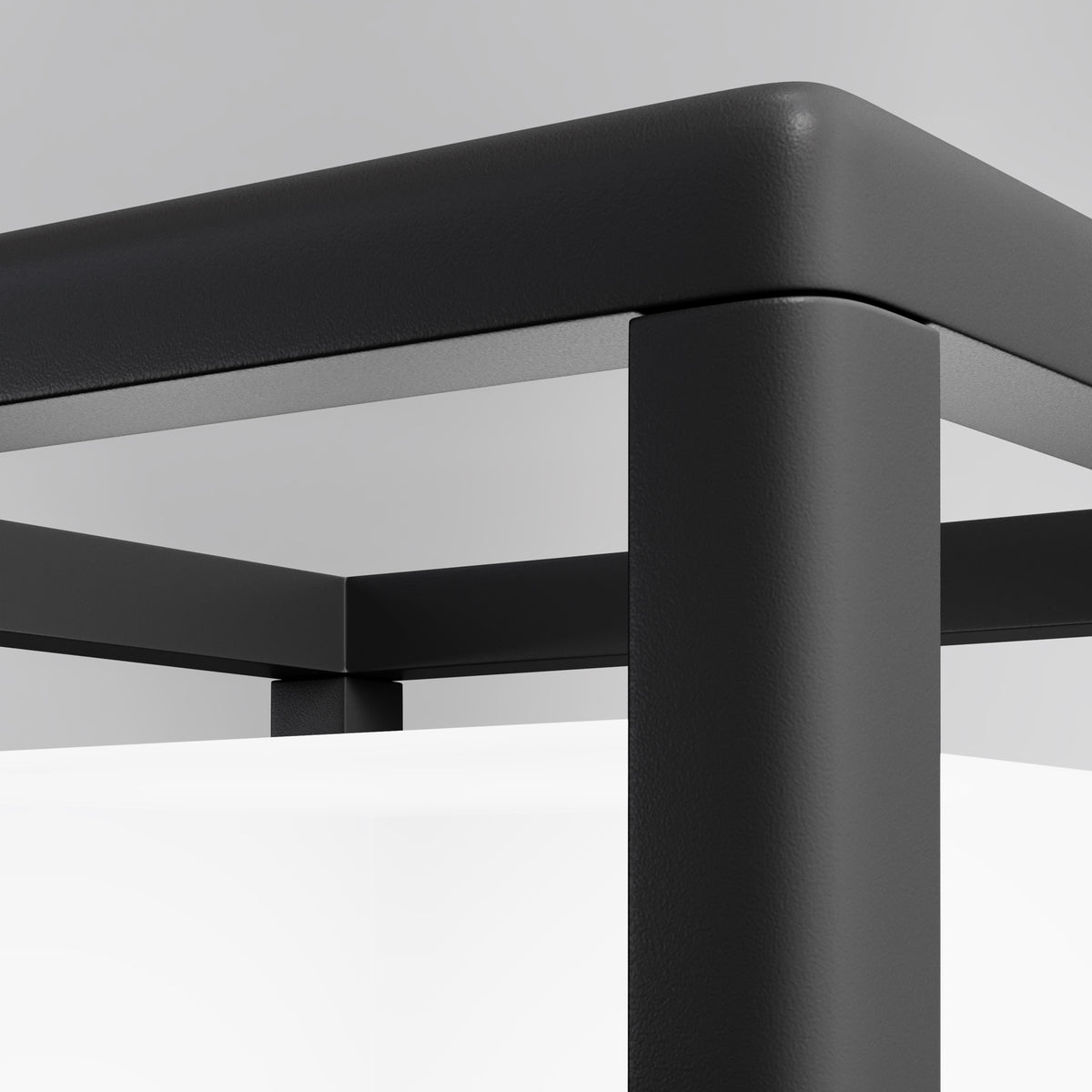 Maytoni Stâlp de grădină negru Trim 25,5Hx22,7 cm