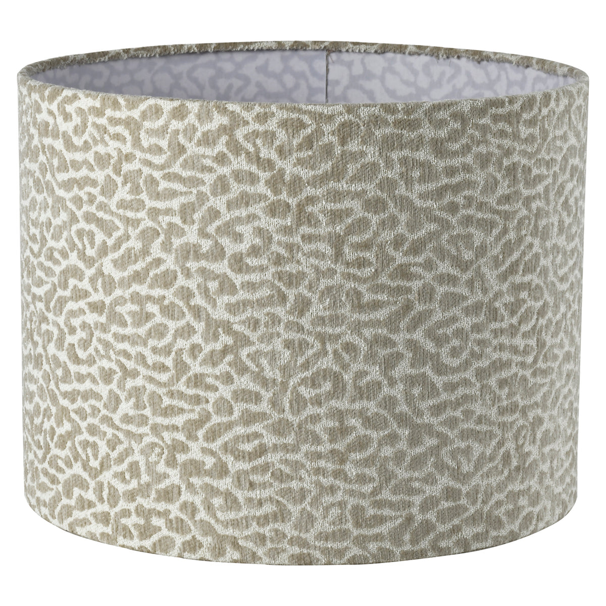 Abajur Zena, leopard bej, Ø 50 cm