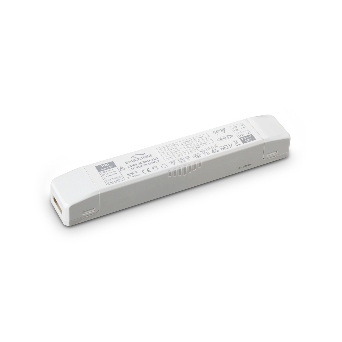 Alimentator LED Mapa DALI/Push 80W 24Vdc