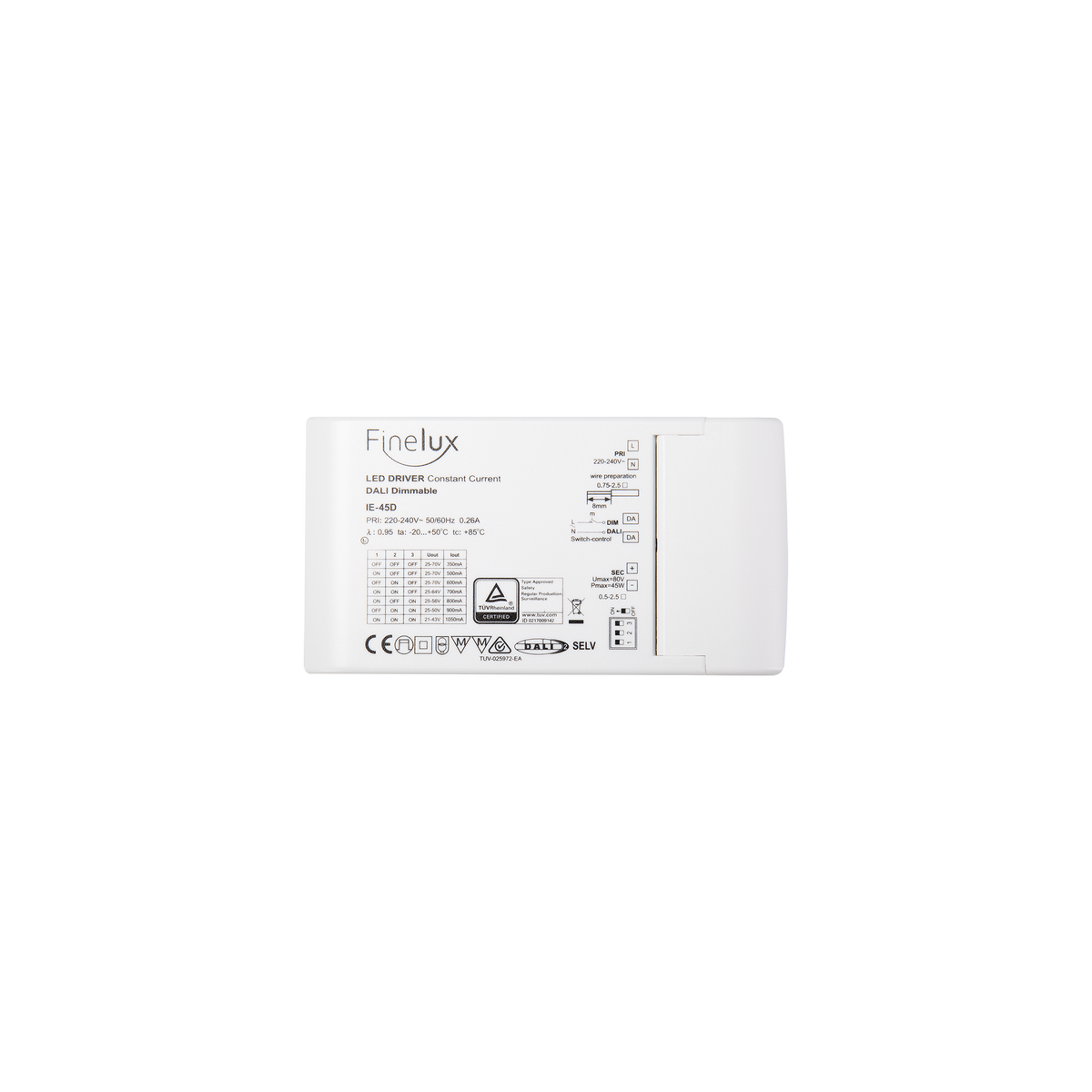 Alimentator Nova DALI/Push 20W 500mA