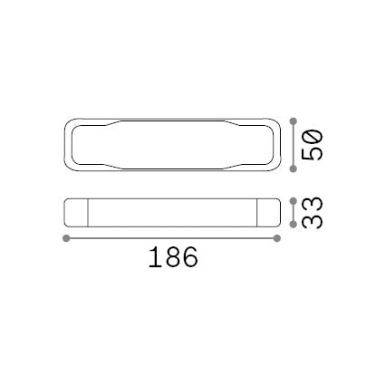 Alimentator On-Off 60W 24Vdc – desen tehnic cu dimensiuni