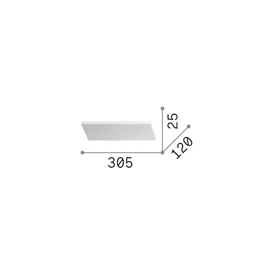 Aplică Block AP D300 – desen tehnic cu dimensiuni