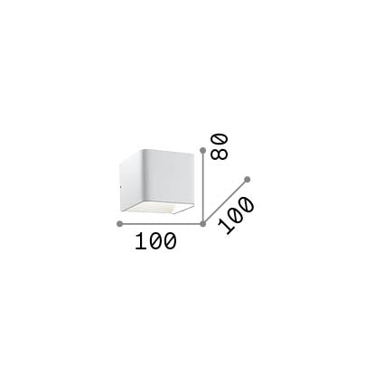 Aplică Click AP D10 – desen tehnic cu dimensiuni