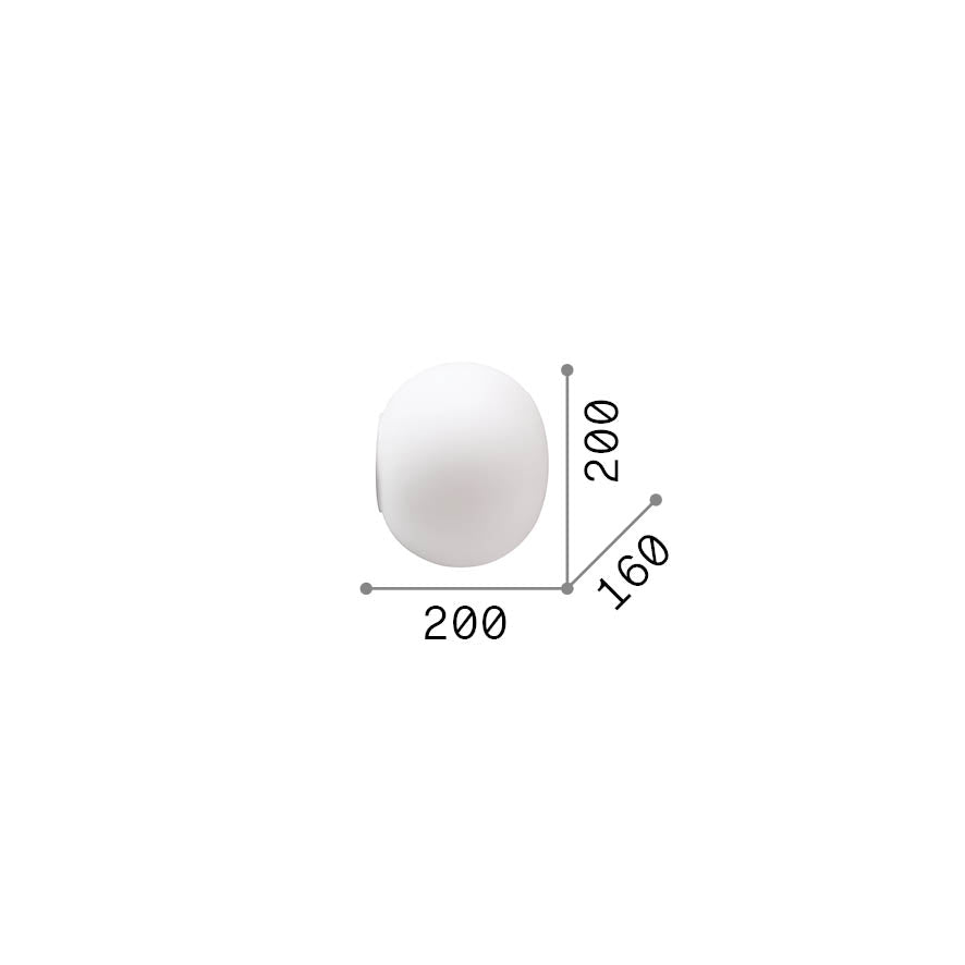 Aplică Cotton AP1 D20 – desen tehnic cu dimensiuni