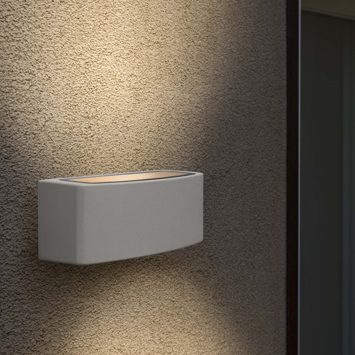 Aplică de exterior Andromeda AP1, alb – ambient