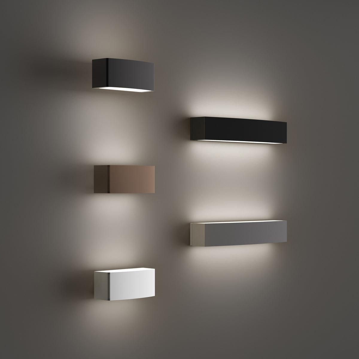 Aplică de exterior Andromeda AP2, antracit – ambient