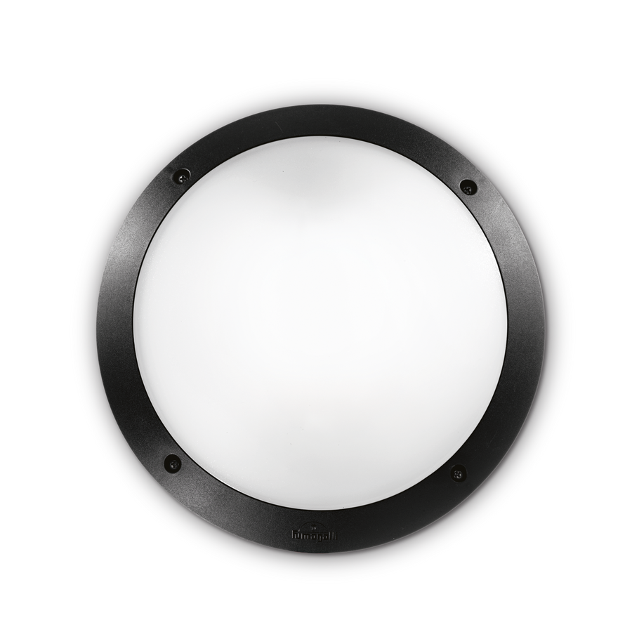 Aplică de exterior Polar-1 AP1 rotundă, negru