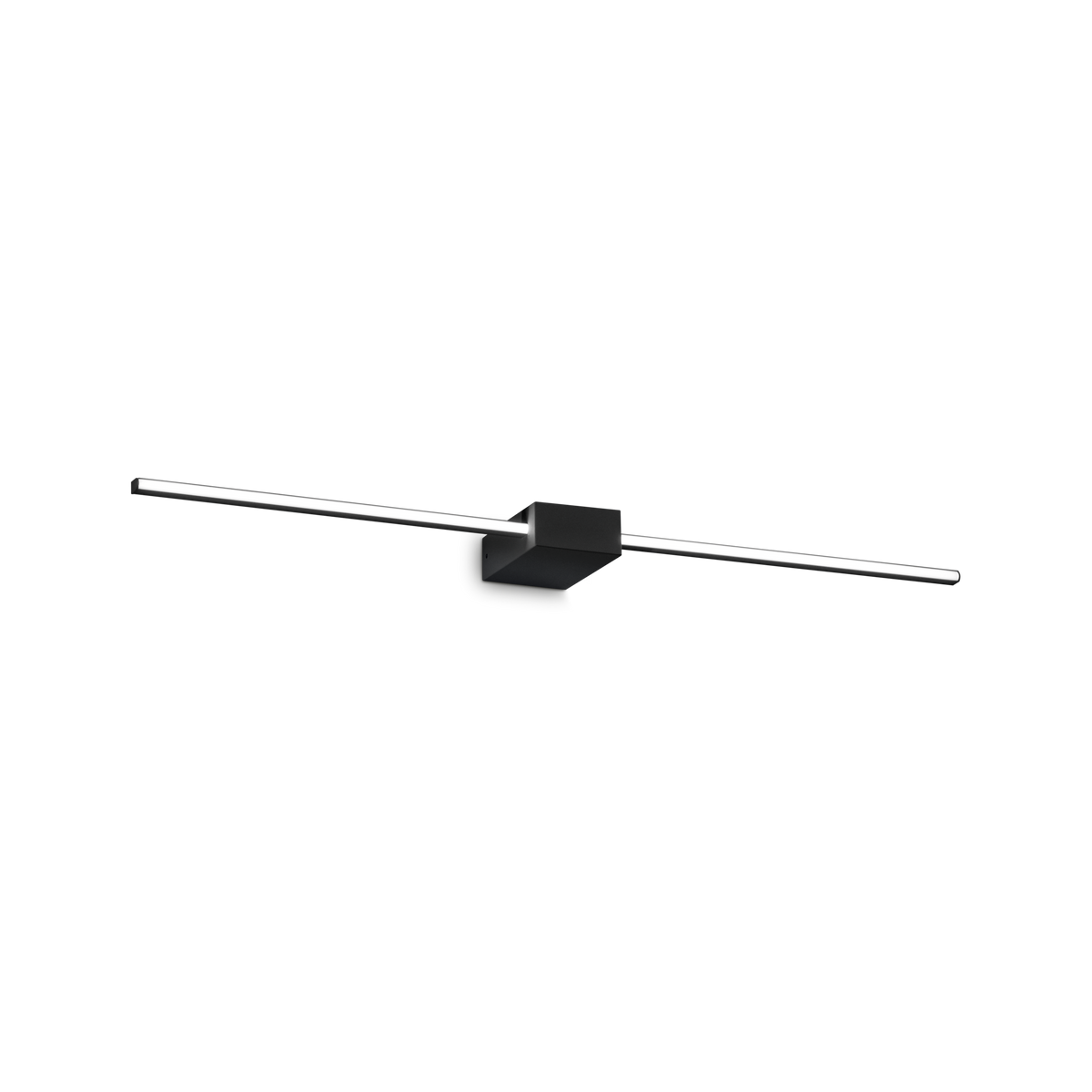 Aplică Essence AP pătrată D075 lumină directă 3000K, negru