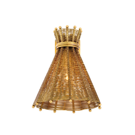 Aplică Kon Tiki, finisaj alamă vintage
