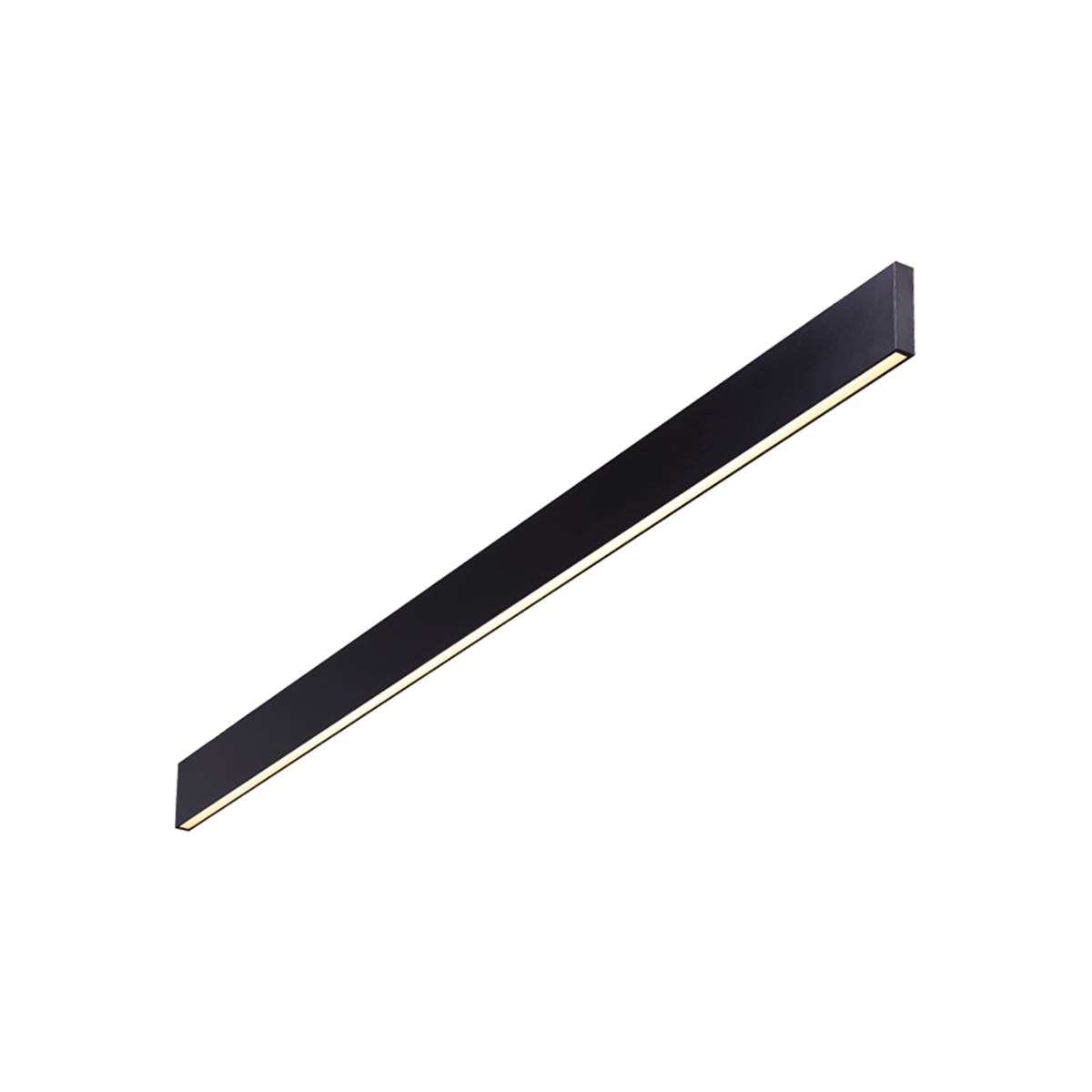 Aplică liniară Steel AP2 D20 bi-emisie fascicul larg 3000K, negru