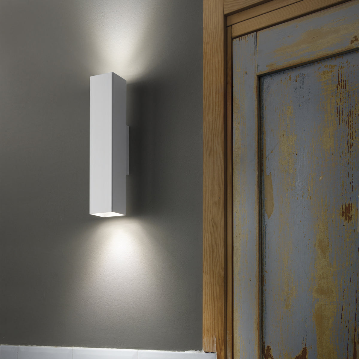 Aplică Look AP2 pătrat D60 H300, negru – ambient