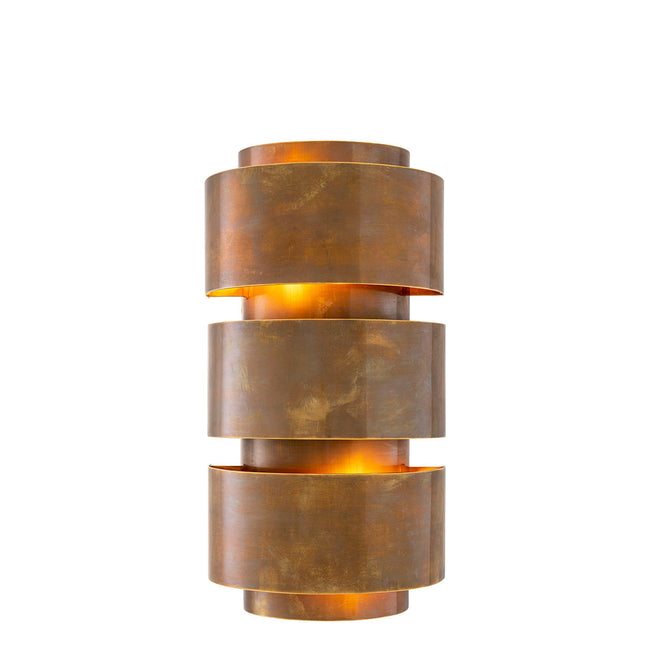 Aplică Manetti S, finisaj alamă vintage
